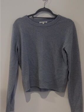 Reformation light blue dana cashmere sweater